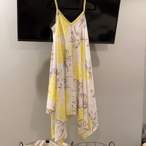 XXL Merona flowy pineapple dress